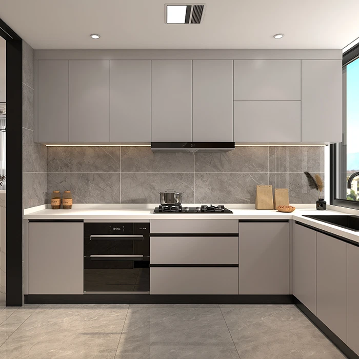 L Shaped Kitchen Cabinets