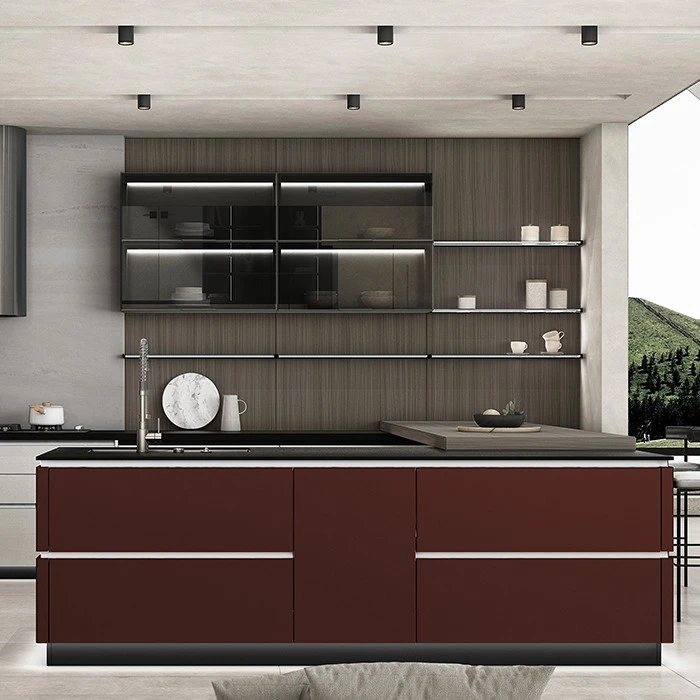 Modern Grey Kitchen Cabinets
