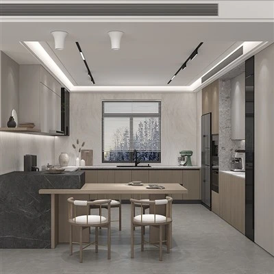 U Shaped Kitchen Cabinets