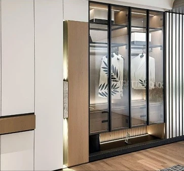 SNEJ Craftsmanship: Piano-Style Vertical Fluted Doors