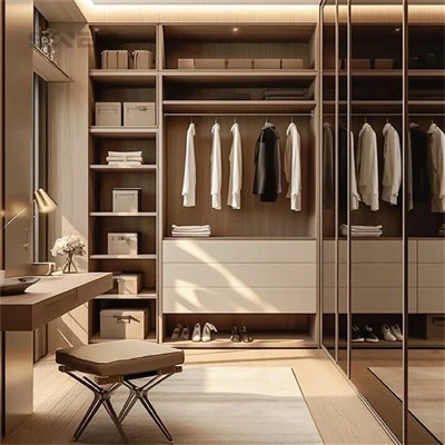 Corner Wardrobe Without Doors