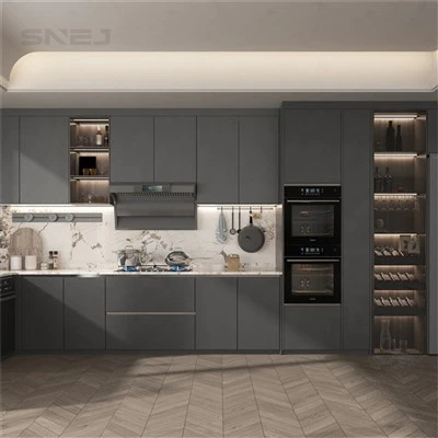 Custom Black Cabinets