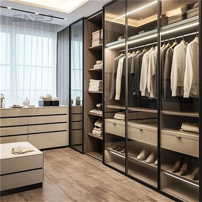 Open Bathroom Closets