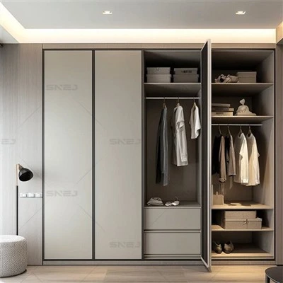 Open Clothes Wardrobe